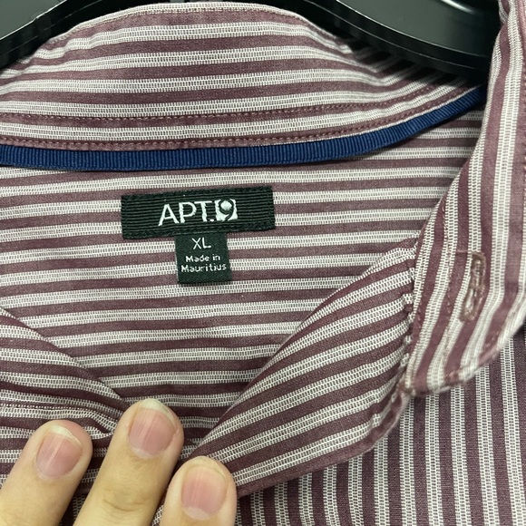 Apt. 9 Men’s Striped Button Down Shirt - Picture 5 of 15